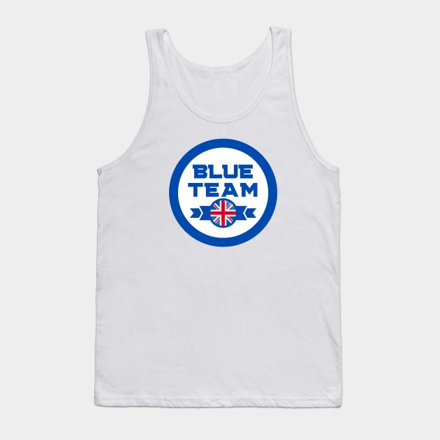 Cybersecurity Blue Team UK Gamification Badge CTF Tank Top by FSEstyle